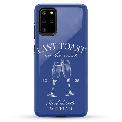 Last Toast | Blue Coastal Bachelorette Case