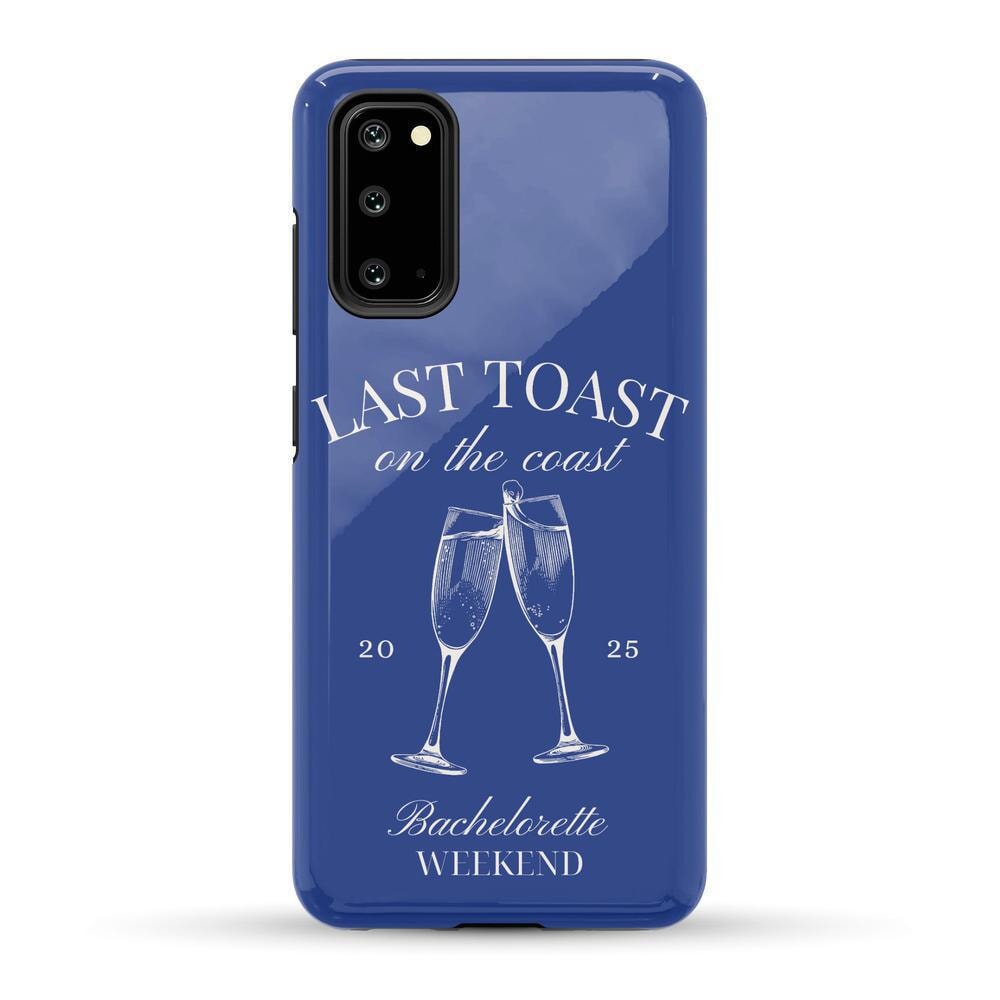 Last Toast | Blue Coastal Bachelorette Case