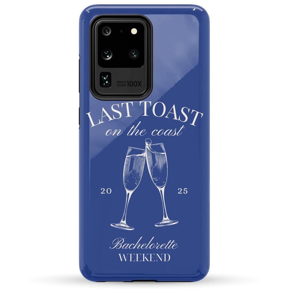 Last Toast | Blue Coastal Bachelorette Case