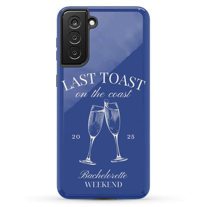 Last Toast | Blue Coastal Bachelorette Case