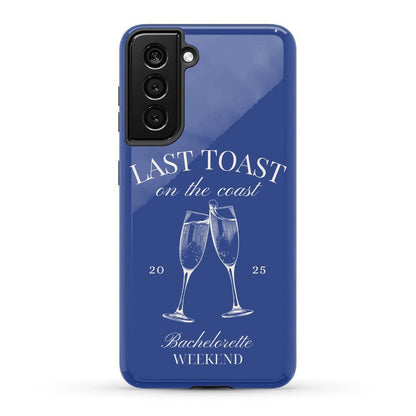 Last Toast | Blue Coastal Bachelorette Case