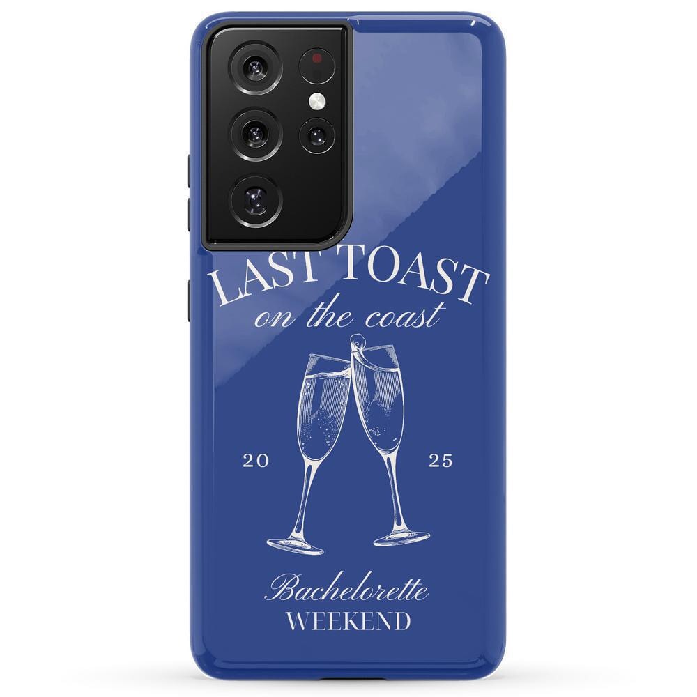 Last Toast | Blue Coastal Bachelorette Case