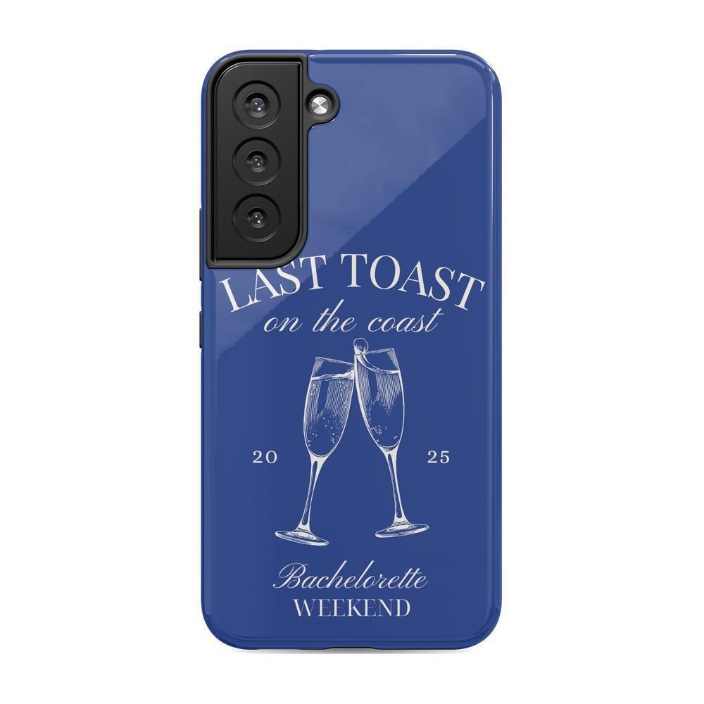 Last Toast | Blue Coastal Bachelorette Case
