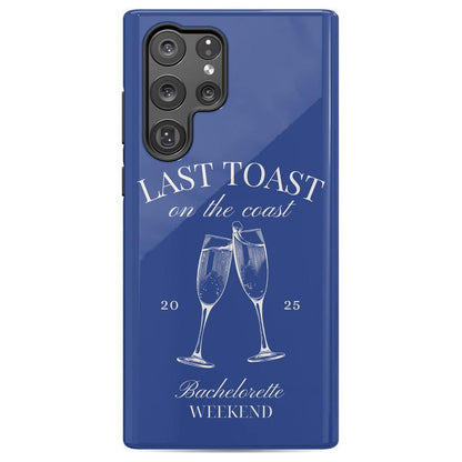 Last Toast | Blue Coastal Bachelorette Case