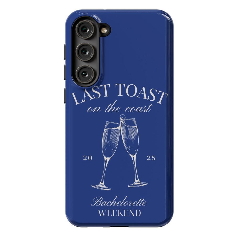 Last Toast | Blue Coastal Bachelorette Case