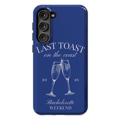 Last Toast | Blue Coastal Bachelorette Case