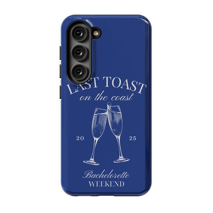 Last Toast | Blue Coastal Bachelorette Case