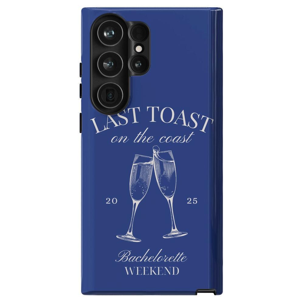 Last Toast | Blue Coastal Bachelorette Case