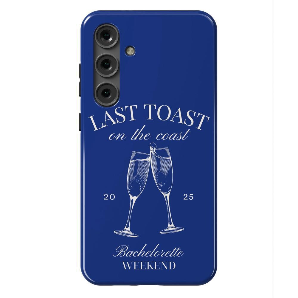 Last Toast | Blue Coastal Bachelorette Case