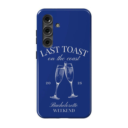 Last Toast | Blue Coastal Bachelorette Case