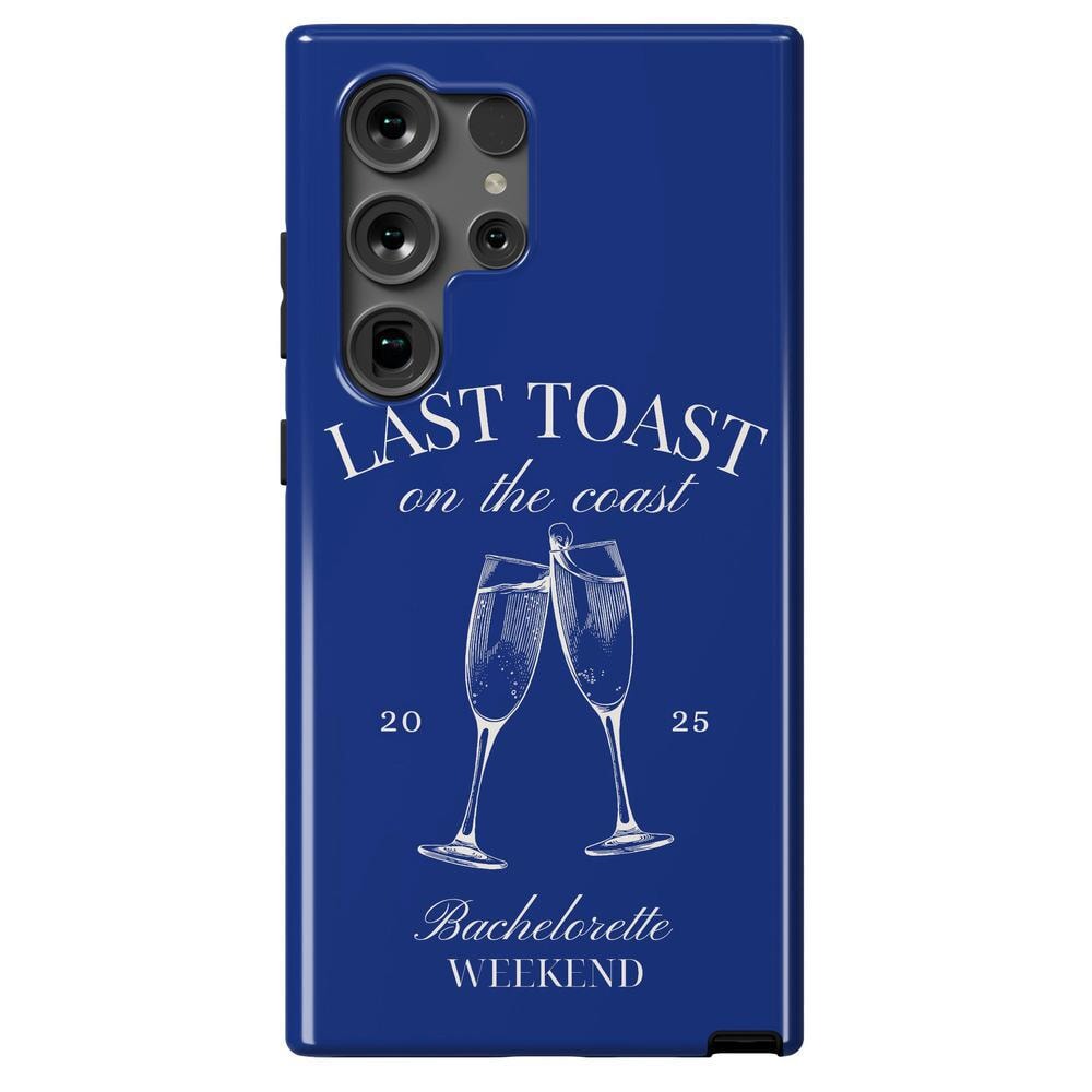 Last Toast | Blue Coastal Bachelorette Case
