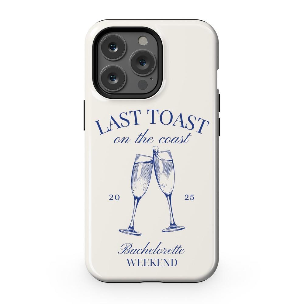 Last Toast | Off-White Coastal Bachelorette Case
