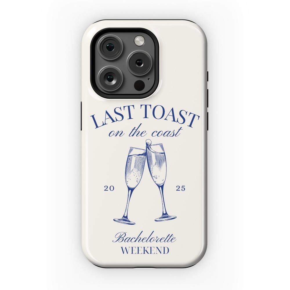 Last Toast | Off-White Coastal Bachelorette Case