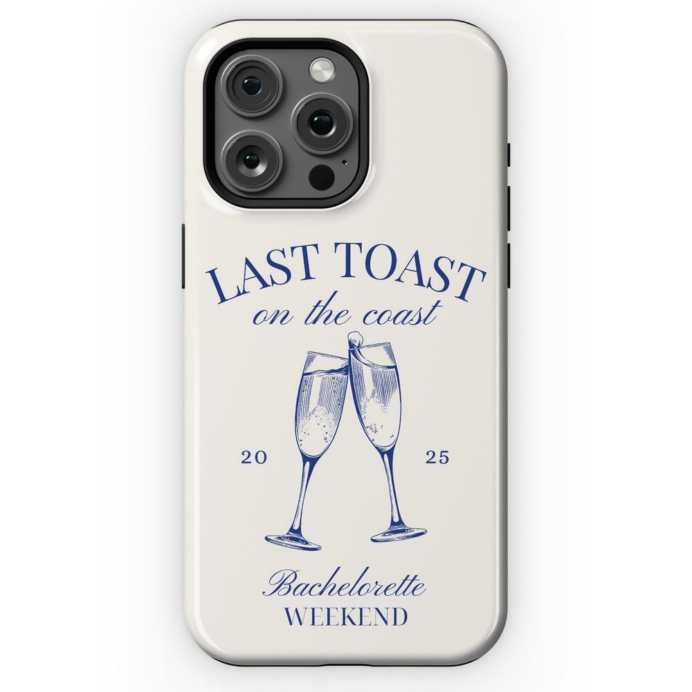 Last Toast | Off-White Coastal Bachelorette Case