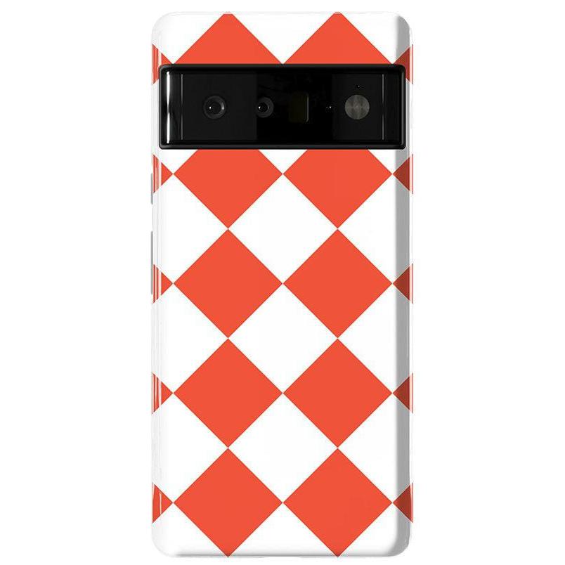 Red Checkerboard | High Contrast Design Case