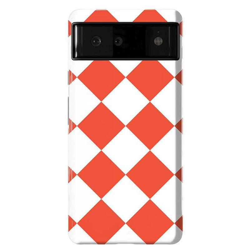 Red Checkerboard | High Contrast Design Case