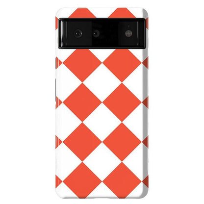 Red Checkerboard | High Contrast Design Case