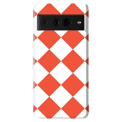Red Checkerboard | High Contrast Design Case