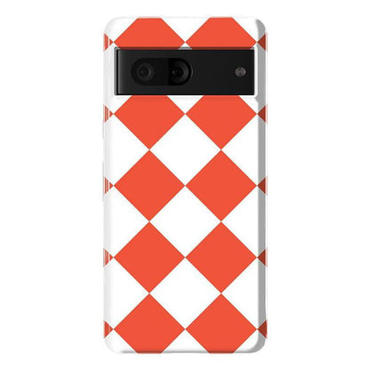 Red Checkerboard | High Contrast Design Case
