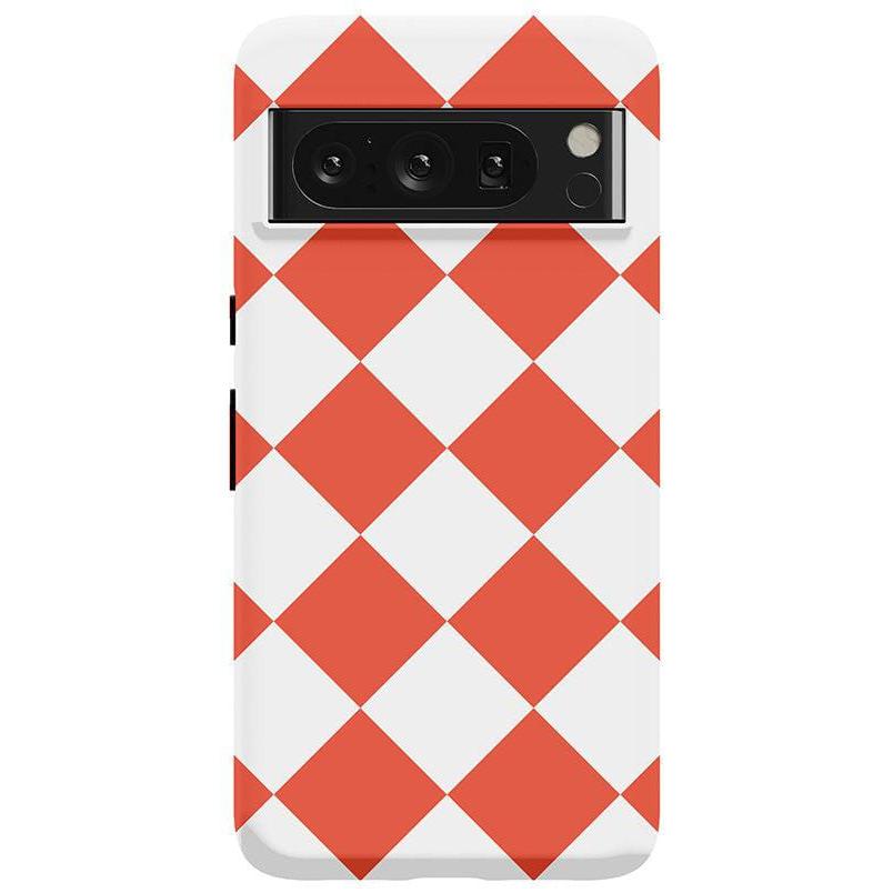 Red Checkerboard | High Contrast Design Case