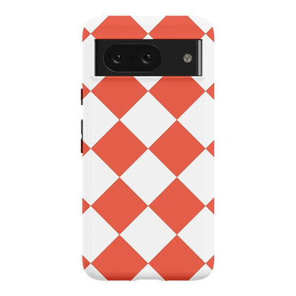 Red Checkerboard | High Contrast Design Case