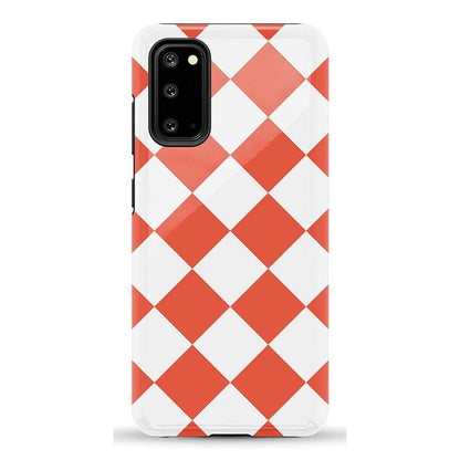 Red Checkerboard | High Contrast Design Case