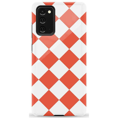Red Checkerboard | High Contrast Design Case