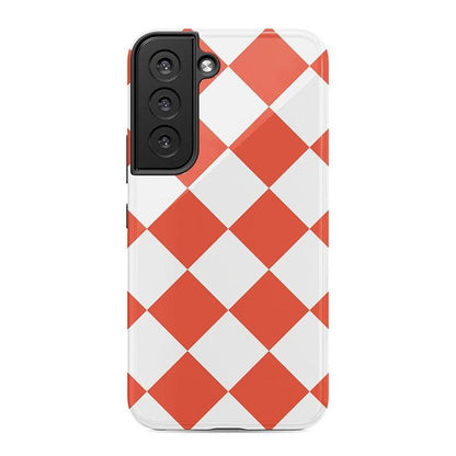 Red Checkerboard | High Contrast Design Case