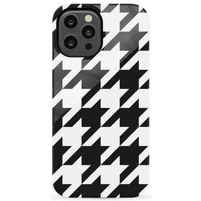 Houndstooth | High Contrast Design Case