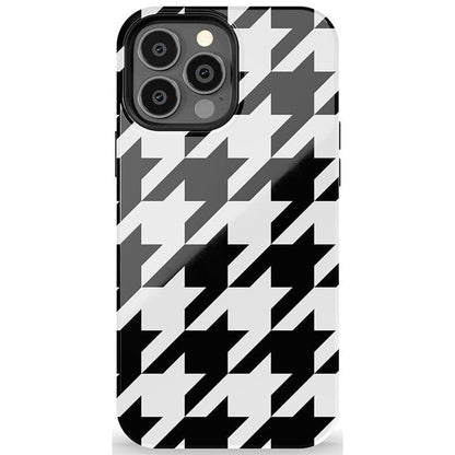 Houndstooth | High Contrast Design Case