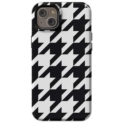 Houndstooth | High Contrast Design Case