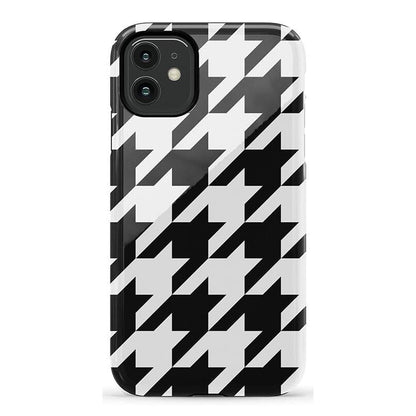 Houndstooth | High Contrast Design Case
