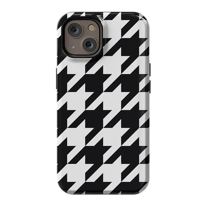 Houndstooth | High Contrast Design Case