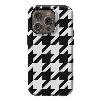 Houndstooth | High Contrast Design Case