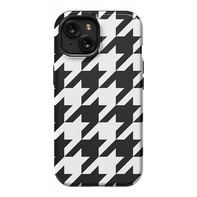 Houndstooth | High Contrast Design Case