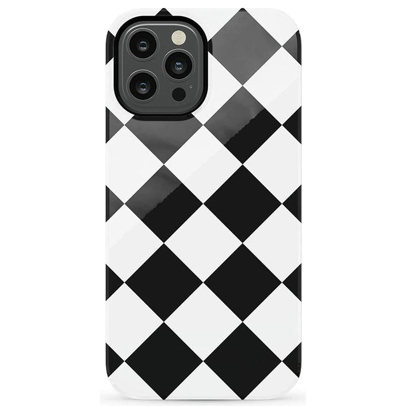 Black Checkerboard | High Contrast Design Case