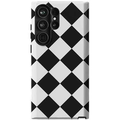 Black Checkerboard | High Contrast Design Case
