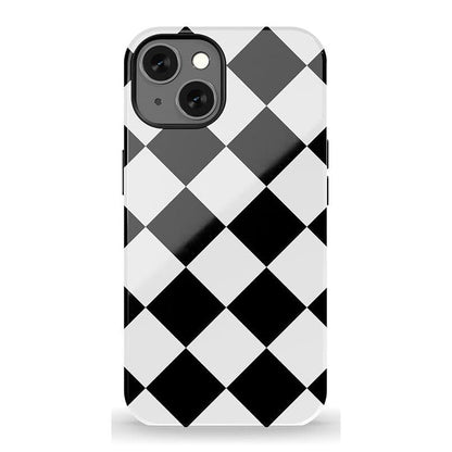 Black Checkerboard | High Contrast Design Case