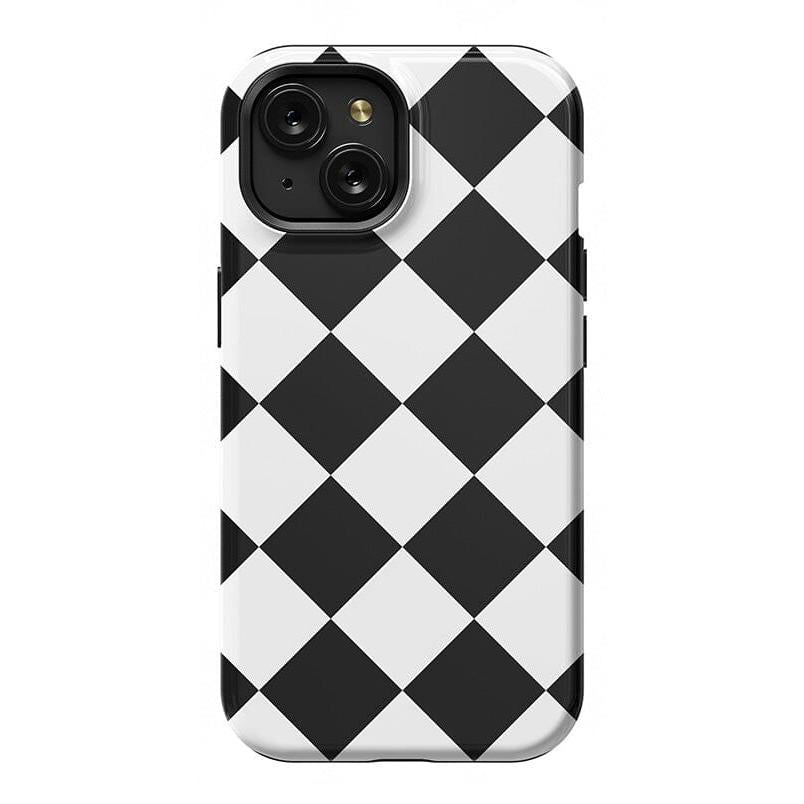 Black Checkerboard | High Contrast Design Case