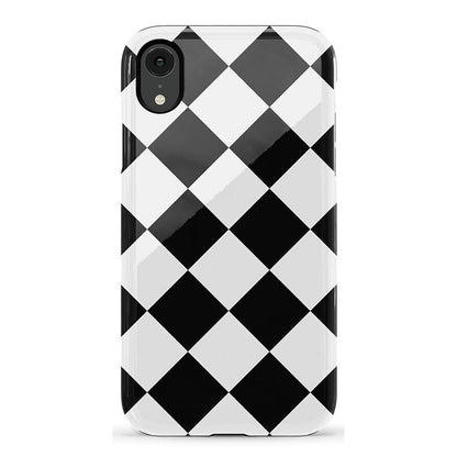 Black Checkerboard | High Contrast Design Case