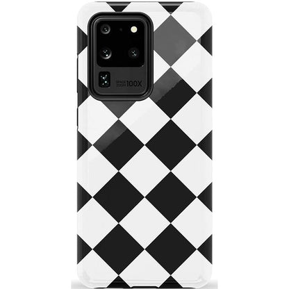 Black Checkerboard | High Contrast Design Case
