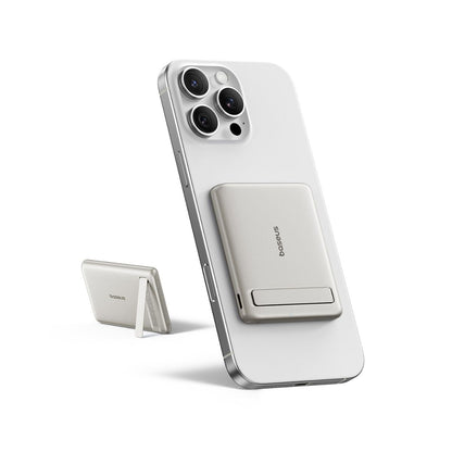 Baseus PicoGo AM31 Mini Magnetic Power Bank with Stand 20W 5000mAh