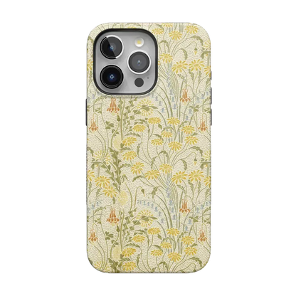 Boho Blooms | Golden Floral Case