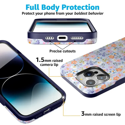 Poppy Meadows | Pastel Floral Case