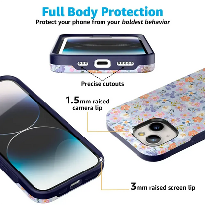 Poppy Meadows | Pastel Floral Case