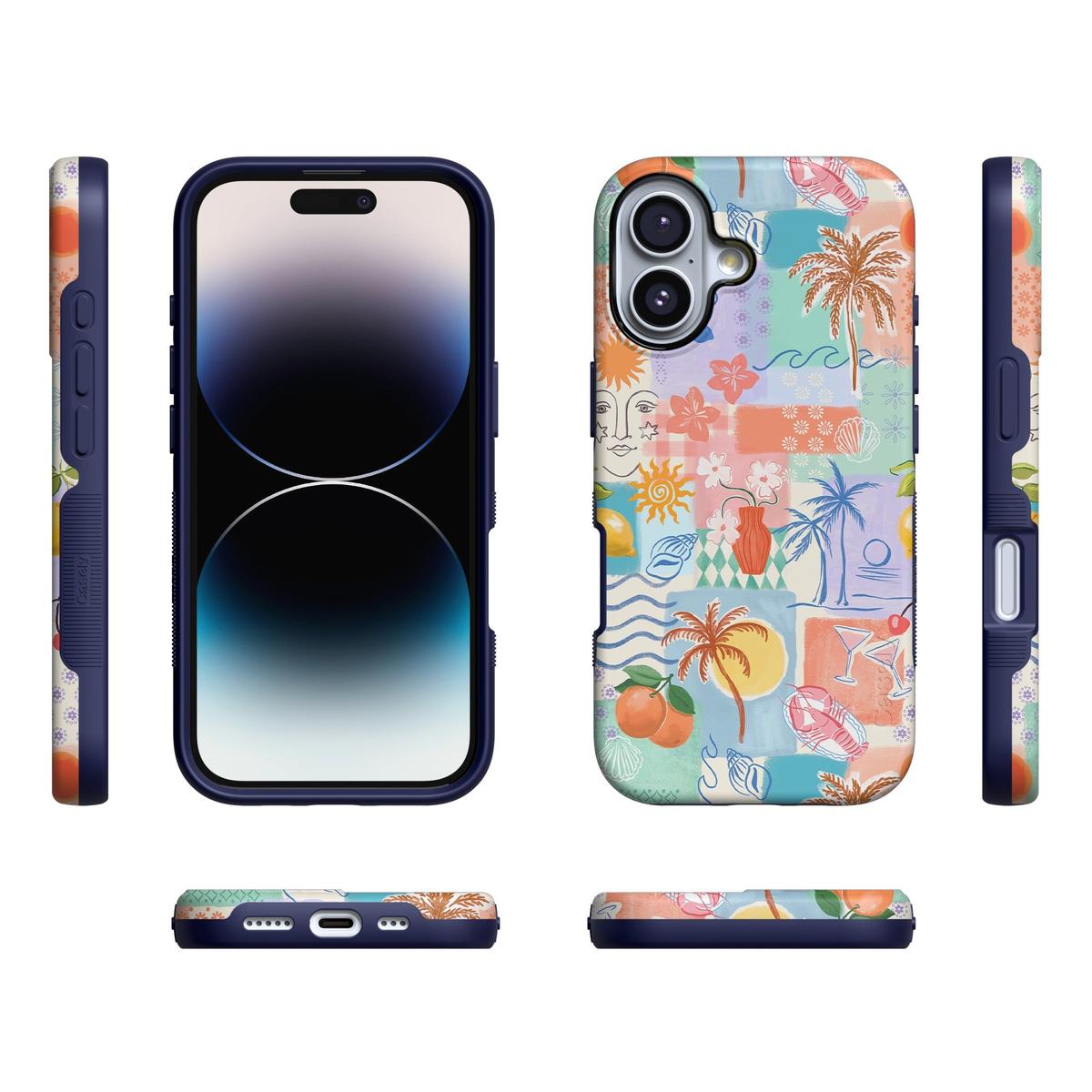 Tropical Heat | Beachy Collage Case