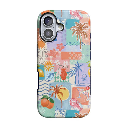 Tropical Heat | Beachy Collage Case