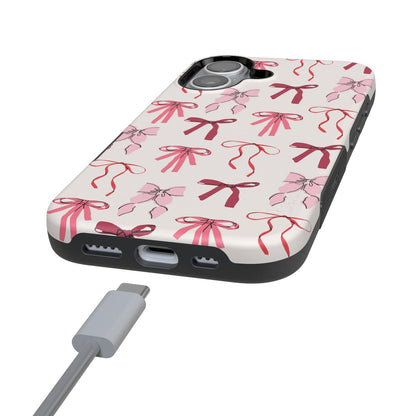 Lover Girlie | Pink Bows iPhone Case