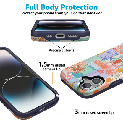 Tropical Heat | Beachy Collage Case