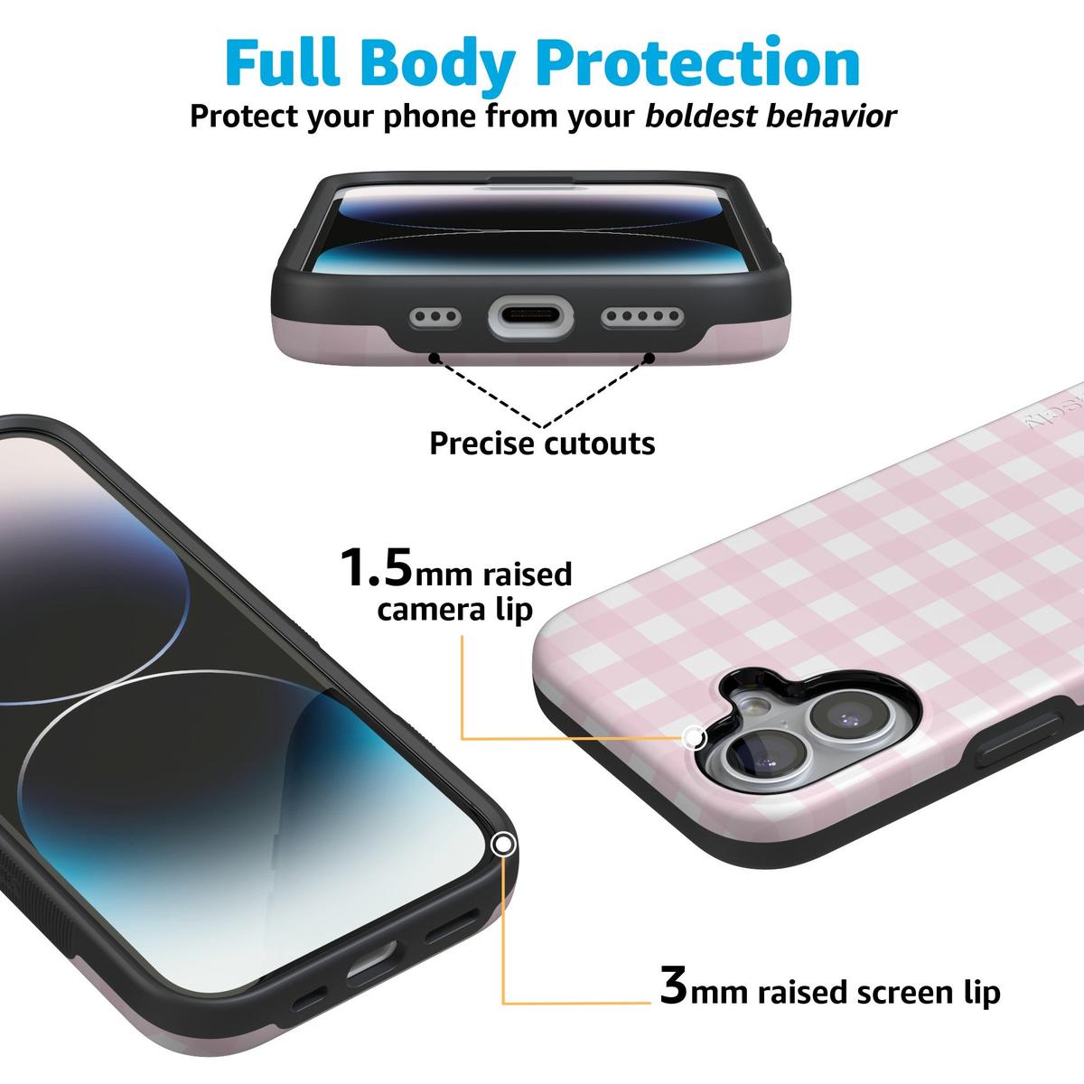 Pink Plaid | Sunday Best Case